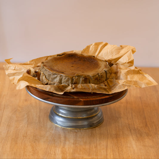Hojicha Basque Cheesecake