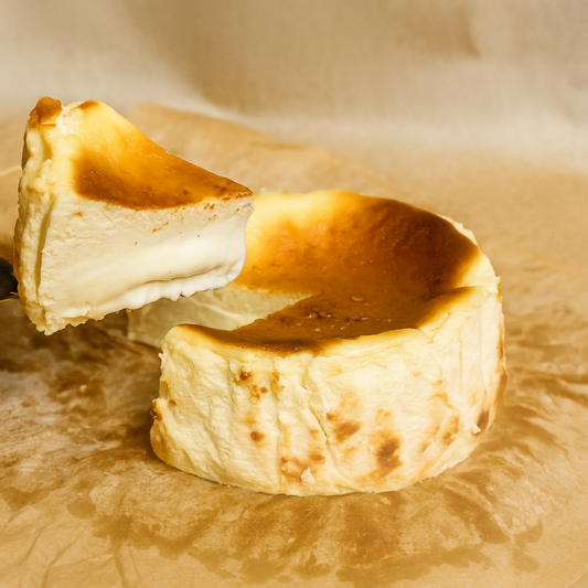 Butter Pecan Basque Cheesecake