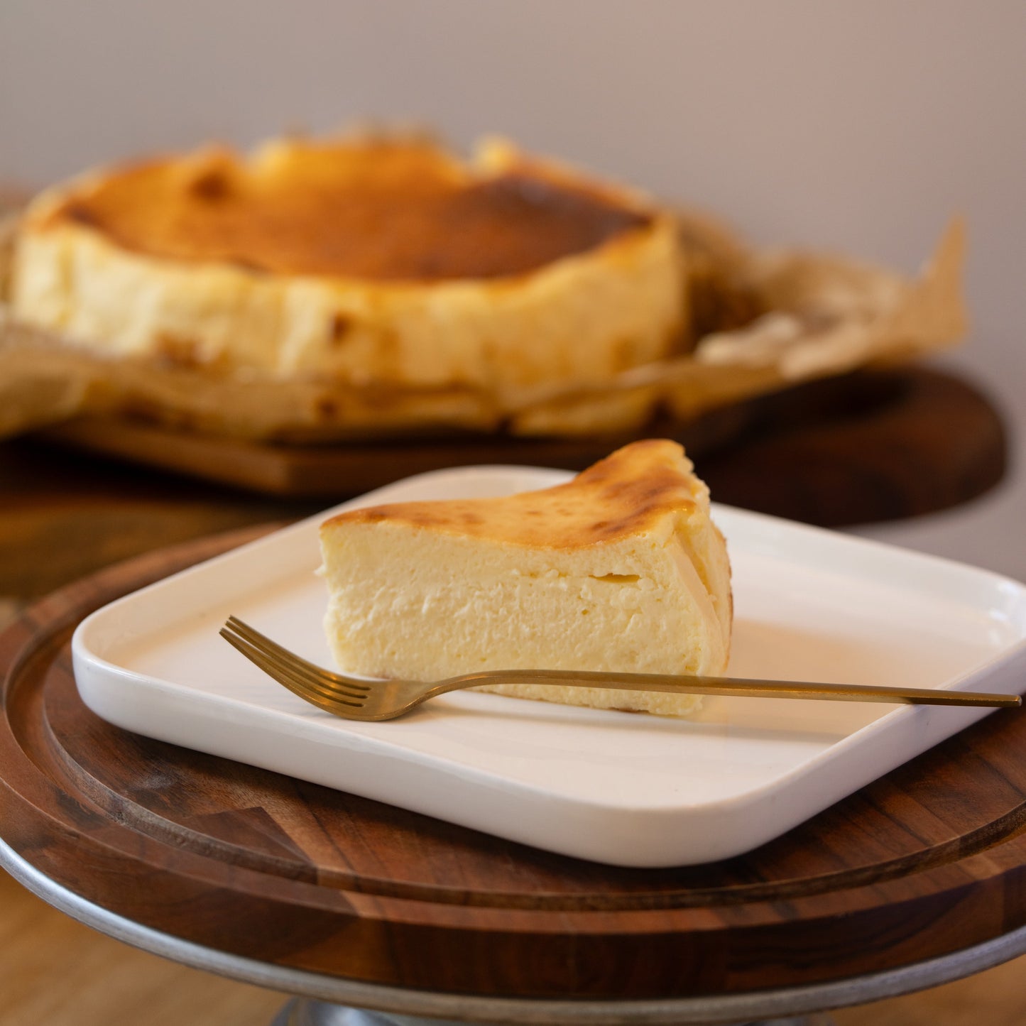 Classic Basque Cheesecake