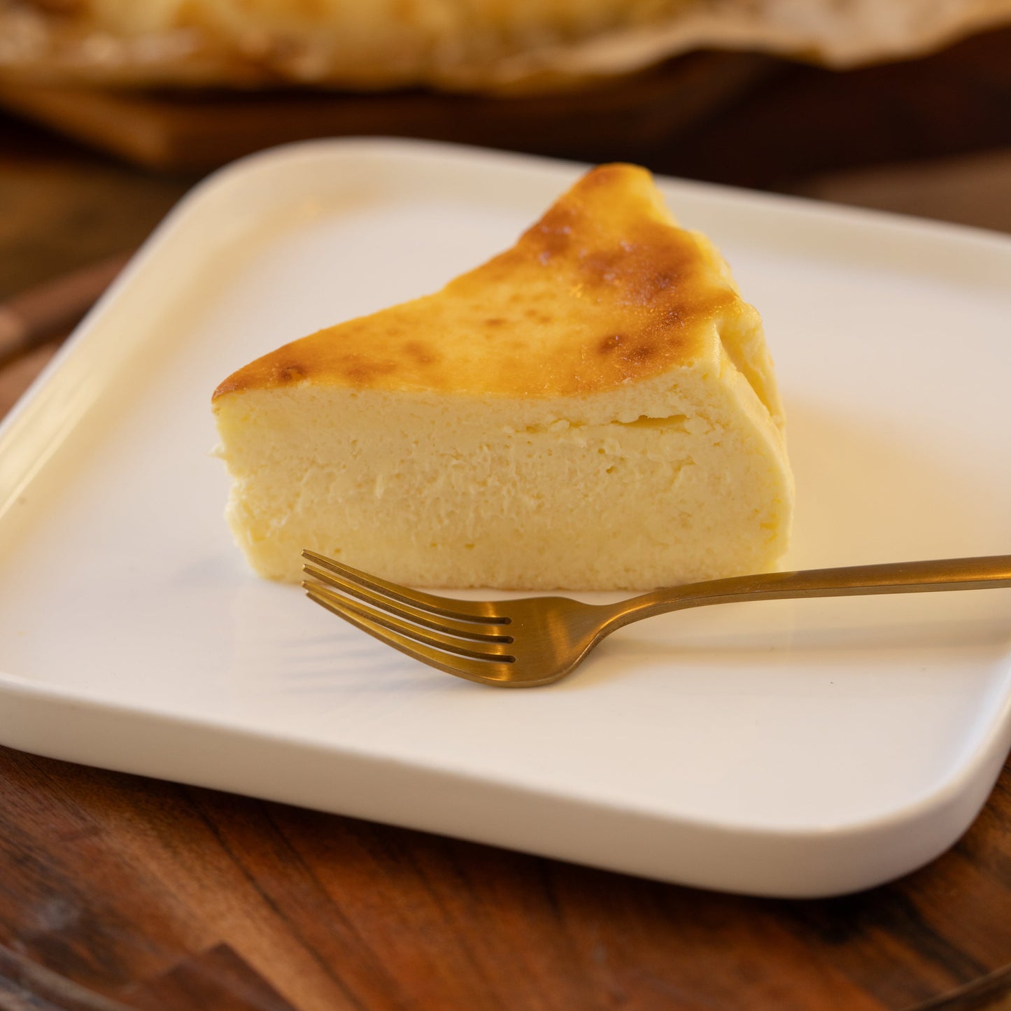 Classic Basque Cheesecake