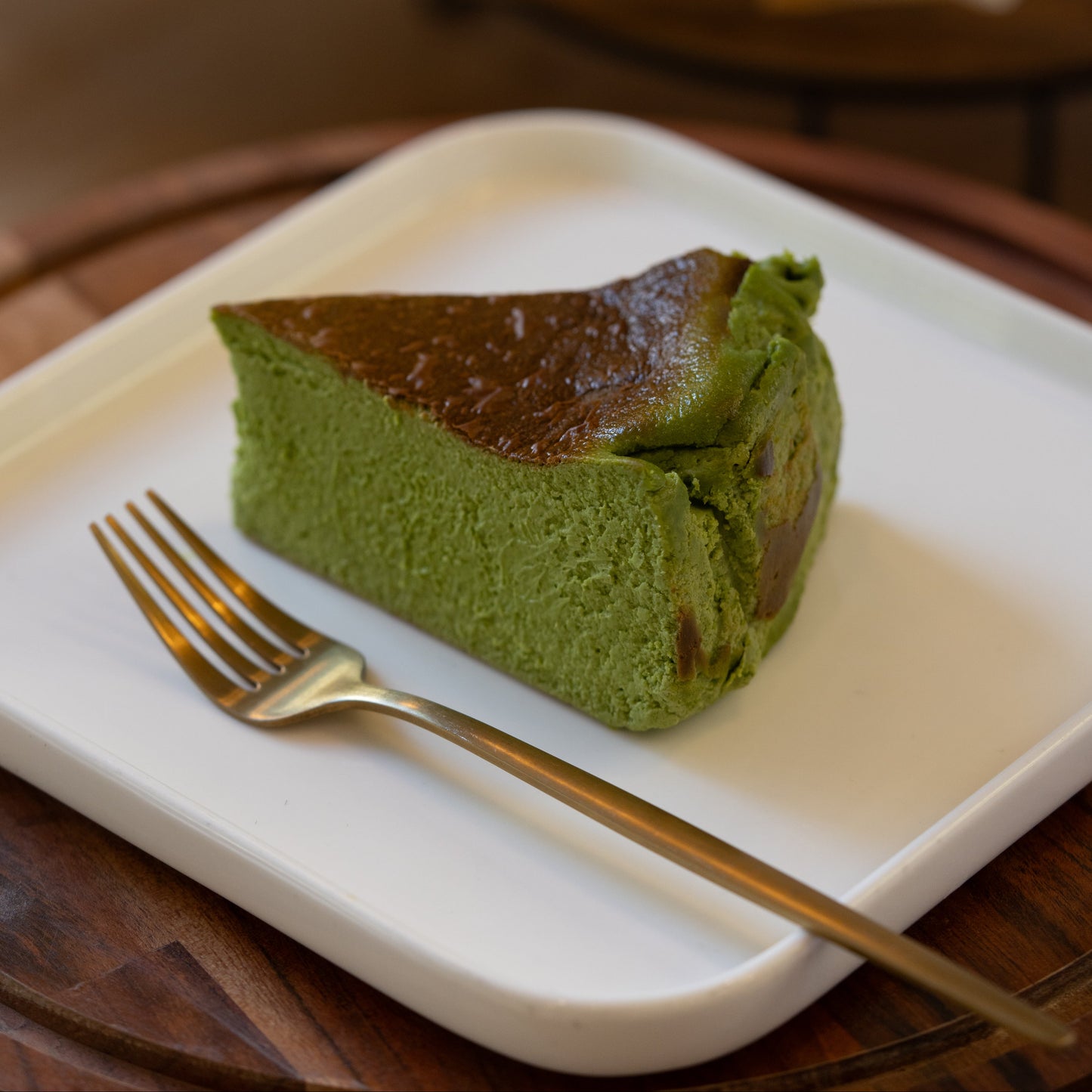 Matcha Basque Cheesecake