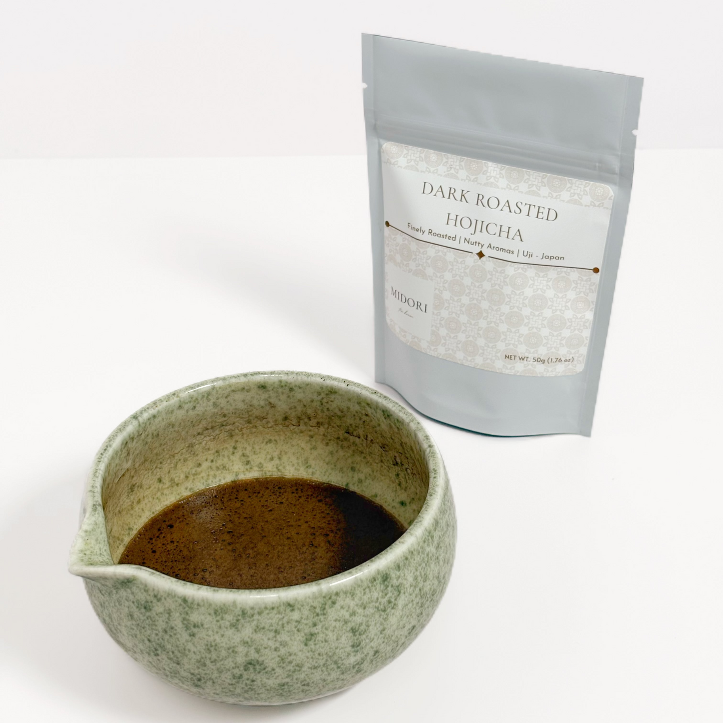 Dark Roasted Hojicha Powder